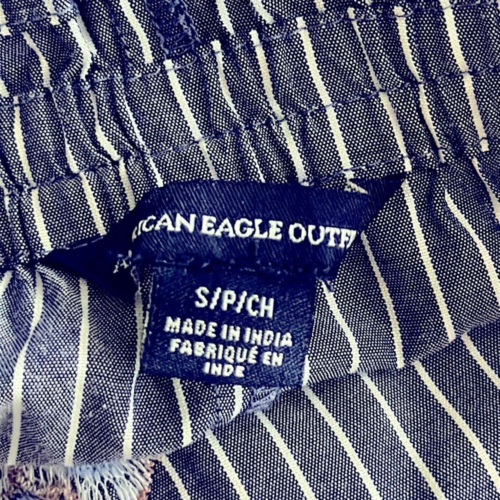 American Eagle Outfitters Top Small Boho Floral NWOT Inspection Stickers Intact - Picture 6 of 8